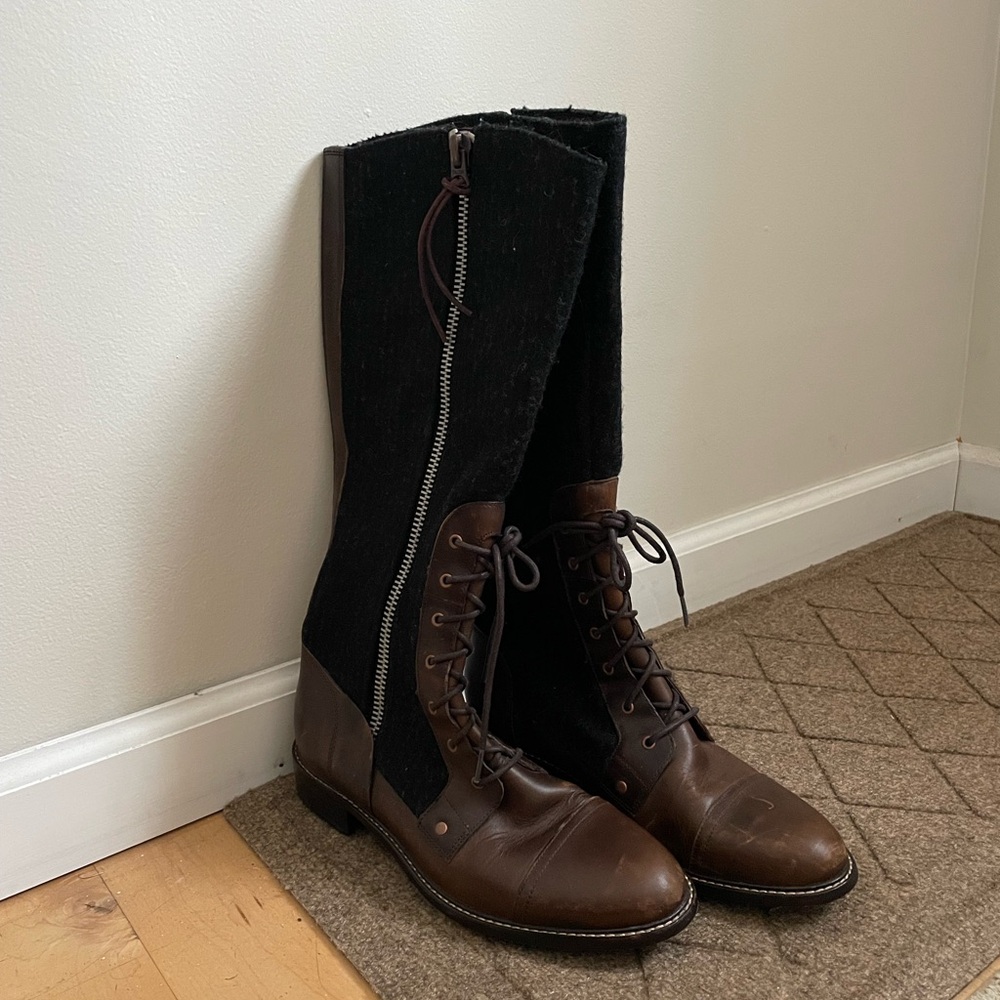 Women’s Woolrich Leather Boots Size 9.5